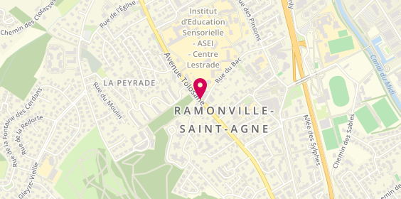 Plan de CUQ Véronique, 40 Avenue Tolosane, 31520 Ramonville-Saint-Agne