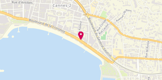 Plan de GAILLEZ Valérie, 65 Boulevard de la Croisette, 06400 Cannes