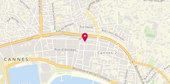 Plan de FANCIULLI Carole, 6 Place Gambetta, 06400 Cannes