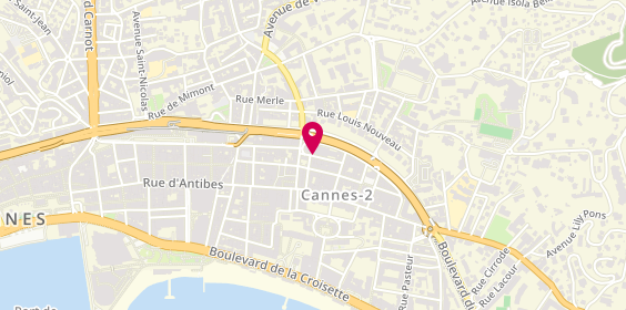 Plan de GUENEAU Emilie, 3 Rue des Mimosas, 06400 Cannes