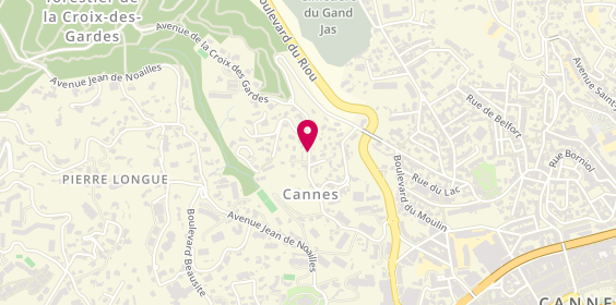 Plan de MASSEY Angélique, 38 Avenue de la Croix des Gardes, 06400 Cannes