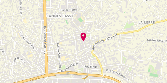 Plan de CEVA Michel, 62 Boulevard de la Republique, 06400 Cannes