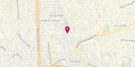 Plan de BODINEAU Séverine, 75 A Boulevard de la République, 06400 Cannes