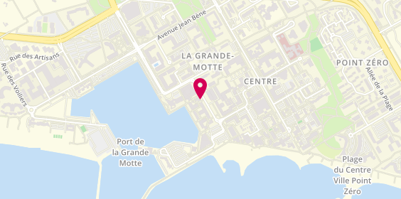 Plan de AMHEN Lamrabet, 182 Rue Pierre Racine, 34280 La Grande-Motte