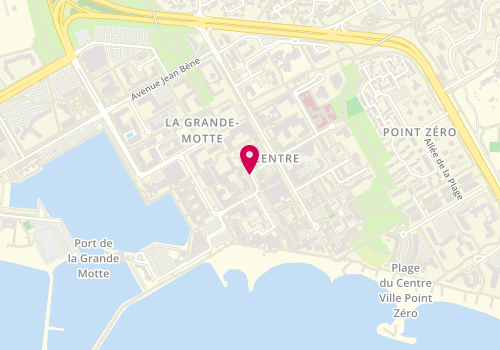 Plan de BARRAZZA Mariam, 104 Rue Frédéric Mistral, 34280 La Grande-Motte