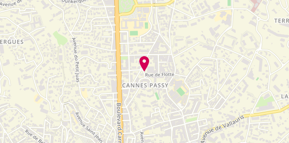 Plan de AUGER Manuella, 84 Avenue Marechal Gallieni, 06400 Cannes