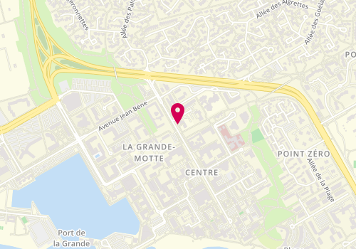 Plan de DUBOIS Guilene, Avenue de Melgueil, 34280 La Grande-Motte