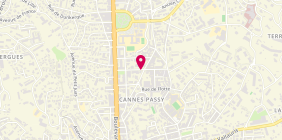 Plan de ISNARDY Isabelle, 12 Avenue des Anglais, 06400 Cannes