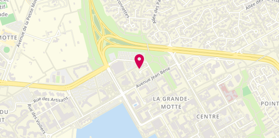 Plan de ALLILAIRE Yannick, 159 Place de l'Hotel, 34280 La Grande-Motte