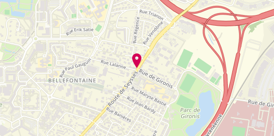 Plan de CATHERINE Corinne, 215 Route de Seysses, 31100 Toulouse