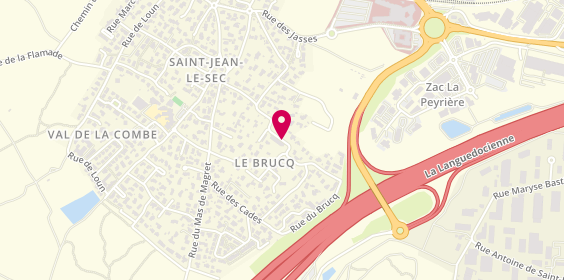 Plan de DESMAZES Caroline, 9 Bis Rue du Brucq, 34430 Saint-Jean-de-Védas