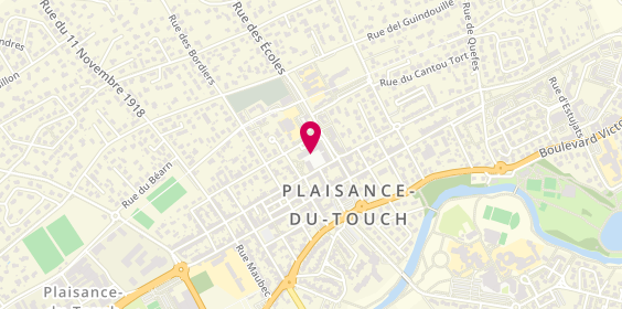 Plan de PUYOL Aline, 6 Place Bombail, 31830 Plaisance-du-Touch
