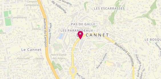 Plan de CHIARELLO Sabine, 5 Rue des Michels, 06110 Le Cannet