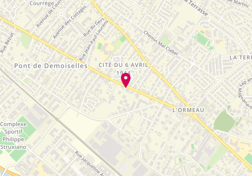 Plan de TRIADOU-BENDIX Christine, 226 Avenue Saint Exupery, 31400 Toulouse