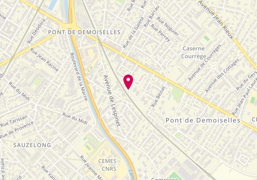 Plan de MONDOR Sacha, 5 Rue Georges Labit, 31300 Toulouse