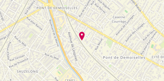Plan de LUTUMBA Fernando JOSSAR, 5 Rue Georges Labit, 31300 Toulouse