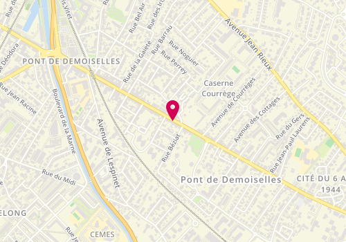 Plan de NOUGAILLON Mélina, 104 Avenue Saint Exupery, 31400 Toulouse