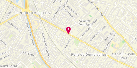 Plan de GOUNOT Rachel, 104 Avenue Saint Exupéry, 31400 Toulouse