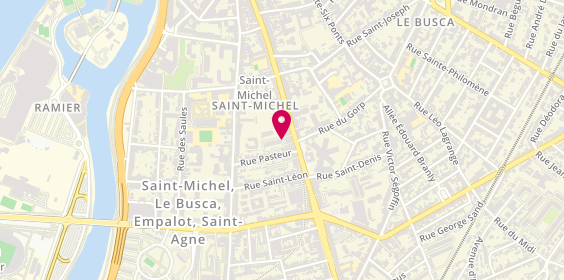 Plan de GUERRY Dorothée, 49 Grande Rue Saint Michel, 31400 Toulouse