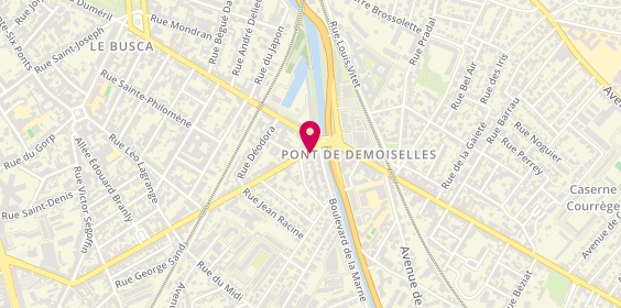 Plan de CÔME Delphine, 124 Avenue Crampel, 31400 Toulouse