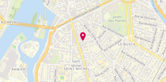 Plan de Jospin Lygie-Anne, 20 Rue Sainte Catherine, 31400 Toulouse