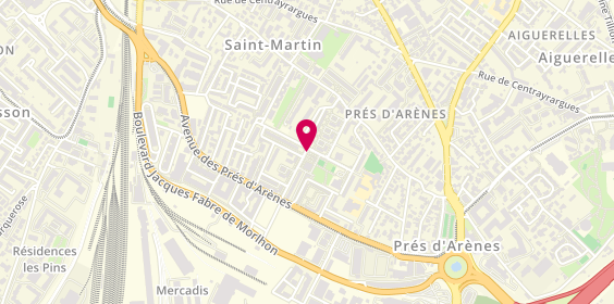 Plan de KEMPEN AURÉLIE Van, 3 Rue des Catalpas, 34000 Montpellier