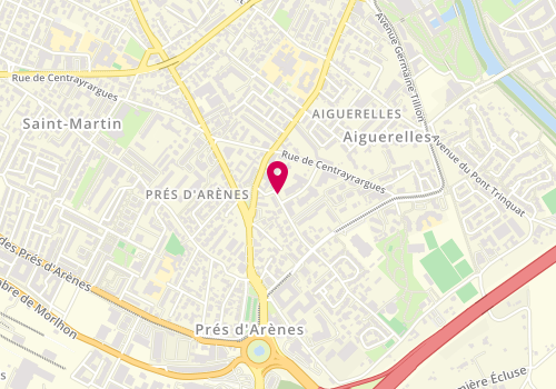 Plan de TATLOT Marjorie, 75 Rue de la Metairie de Saysset, 34070 Montpellier