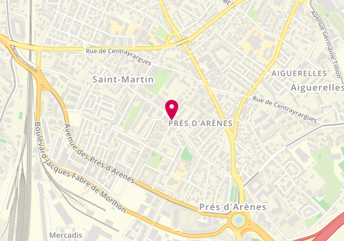 Plan de ROYER Delphine, 805 Avenue du Marechal Leclerc, 34070 Montpellier
