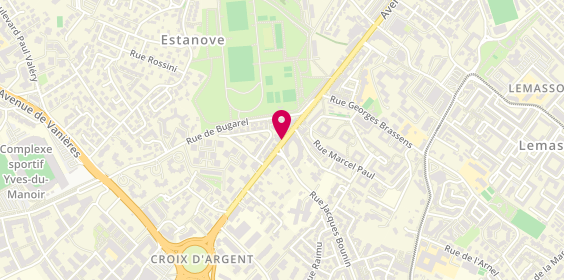Plan de AVELLANEDA Remy, 134 Avenue de Toulouse, 34070 Montpellier