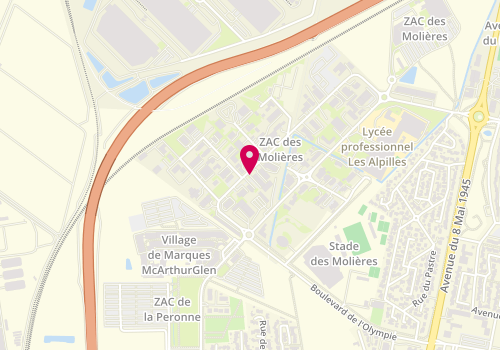 Plan de HAJERI Taha, 10 Avenue du Luxembourg, 13140 Miramas