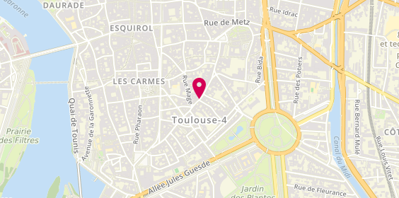 Plan de FORT Véronique, 13 Rue Perchepinte, 31000 Toulouse