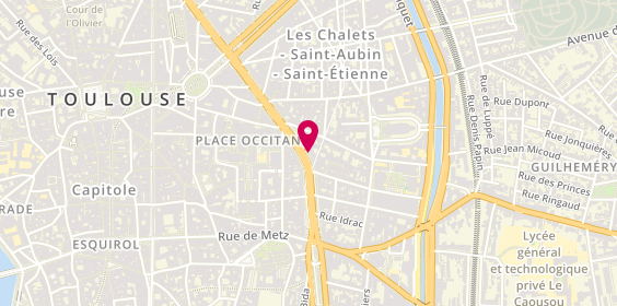 Plan de HARTER Audrey, 24 Boulevard Lazare Carnot, 31000 Toulouse