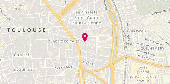 Plan de PERRIER Maxime, 9 Bis Rue d'Aubuisson, 31000 Toulouse