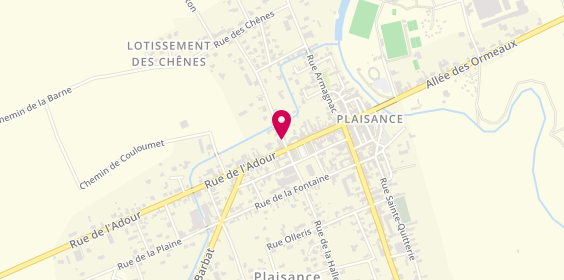 Plan de DUCURON Francine, 1 Rue Granier de Cassagnac, 32160 Plaisance
