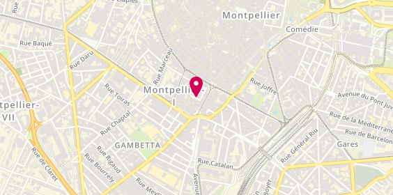 Plan de GIBON Barbara, 48 Rue Estelle, 34000 Montpellier