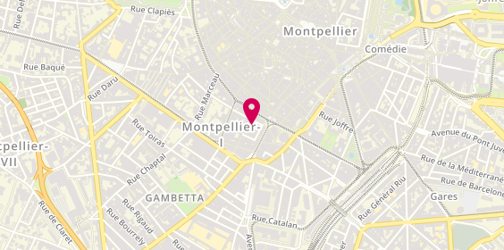 Plan de HIRLEMANN Franck, 32 Rue Caizergues de Pradines, 34000 Montpellier