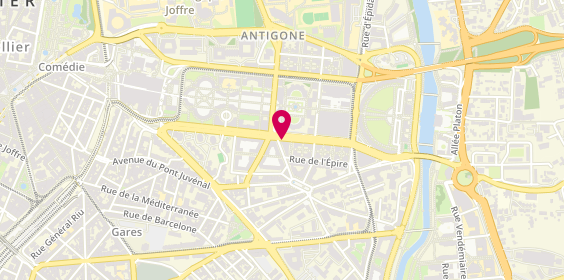 Plan de DUONG-VAN-DANG Maire-sybille, 36 Avenue Jacques Cartier, 34000 Montpellier