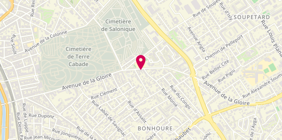 Plan de BARTHEZ Fabien, 124 Avenue de la Gloire, 31500 Toulouse