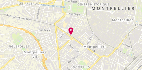 Plan de GLEIZES Guillaume, 46 Cours Gambetta, 34000 Montpellier