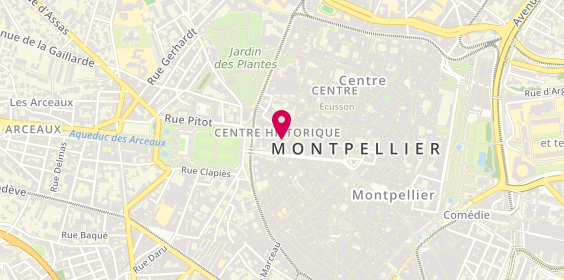 Plan de ZELLER Quentin, 6 Rue du Plan du Palais, 34000 Montpellier