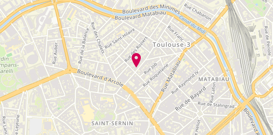 Plan de REVOL Stéphanie, 19 Rue de la Concorde, 31000 Toulouse