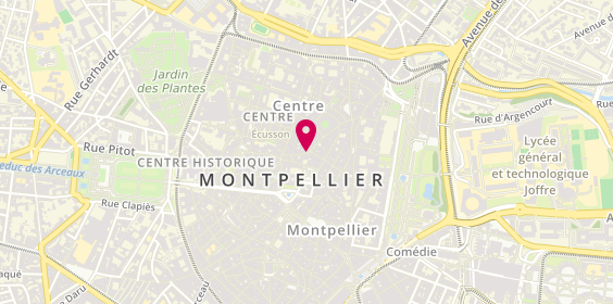 Plan de TOUREILLE Sylvie, 2 Rue Fournarie, 34000 Montpellier
