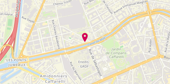 Plan de HUERGA Aurélien, 67 Boulevard de l'Embouchure, 31200 Toulouse