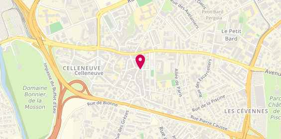 Plan de DEVAUCHELLE Pascale, 26 Rue Marcellin Albert, 34080 Montpellier