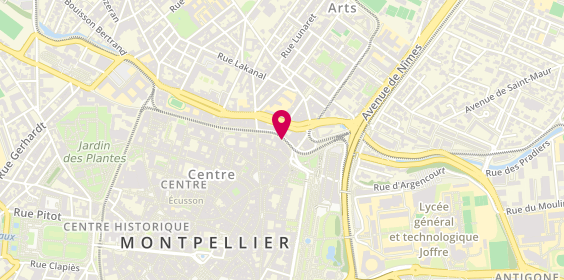 Plan de AMOURS Stéphane, 14 Boulevard Louis Blanc, 34000 Montpellier