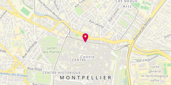 Plan de CARRIERE Isabelle, 26 Boulevard Pasteur, 34000 Montpellier