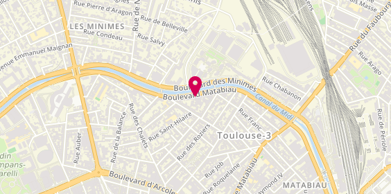 Plan de ALSER Marie, 27 Bis Boulevard Matabiau, 31000 Toulouse
