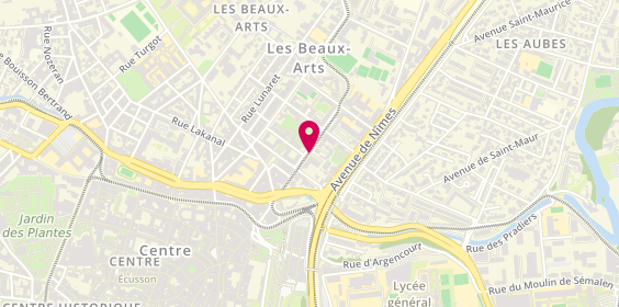 Plan de CALATAYUD Mylène, 6 Rue de Substantion, 34000 Montpellier