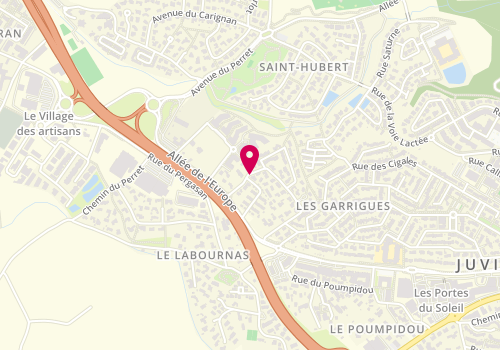 Plan de VALANCON Christelle, 41 Bis Rue Bergerie de Caunelle, 34990 Juvignac