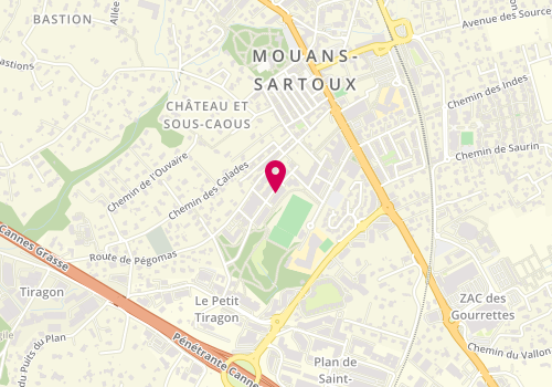 Plan de FONTAINE Elodie, 183 Avenue de la Grande Pièce, 06370 Mouans-Sartoux